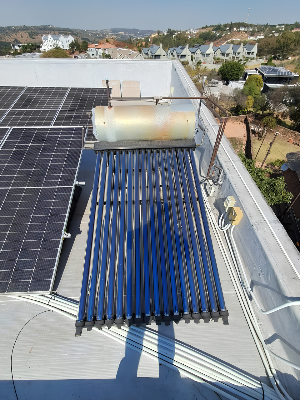 Solar hot-water installation completed by Watt-Core Solutions